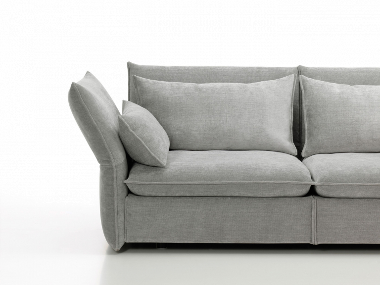 Vitra Mariposa 3-zits bank Iroko limoen