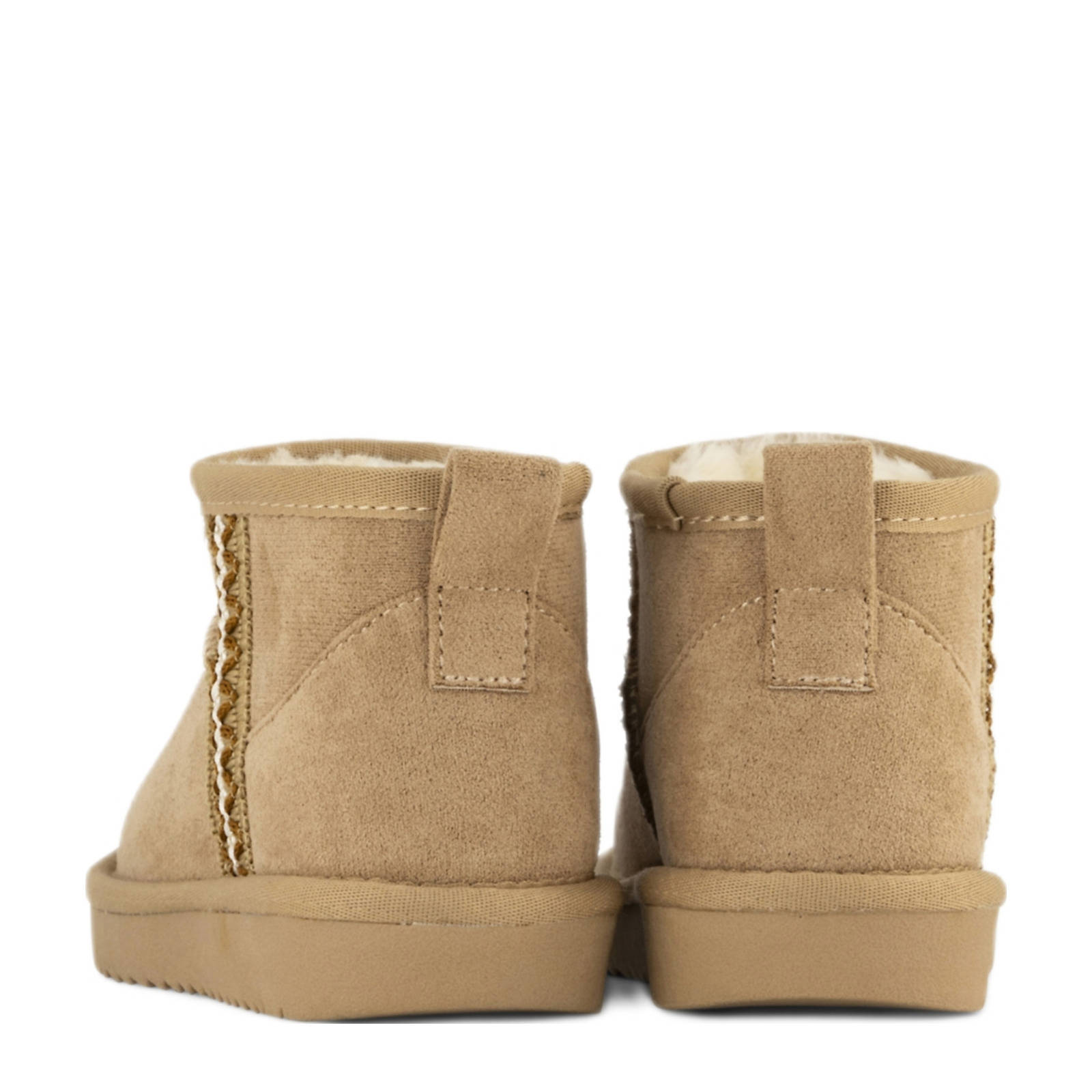 Graceland gevoerde enkelboots beige