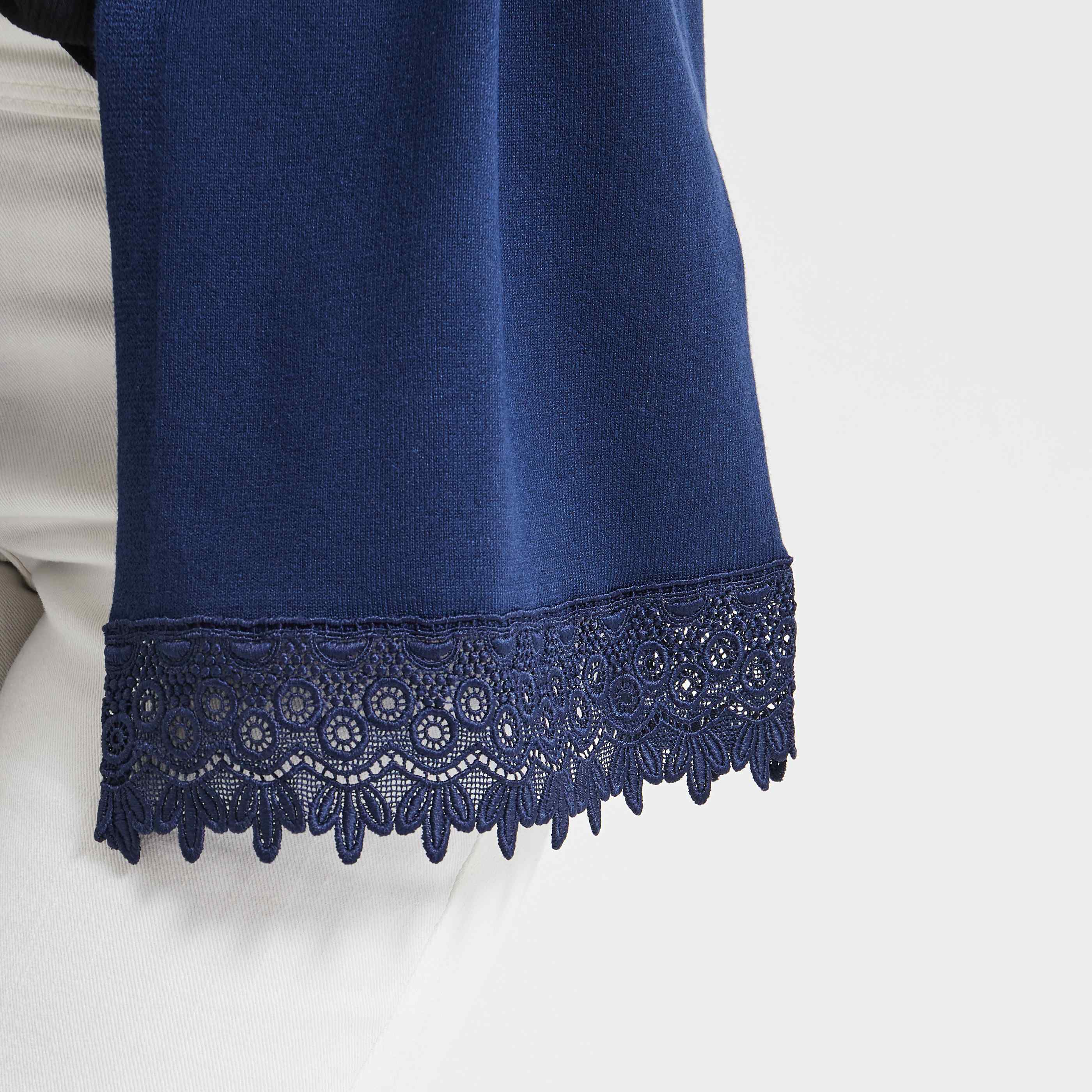 Gilet mi long femme - MARINE