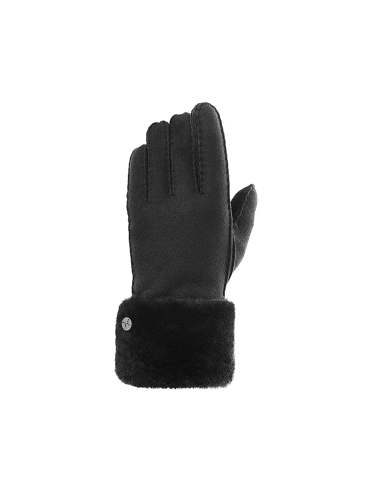 PEARLWOOD Lederhandschuhe EMMA schwarz