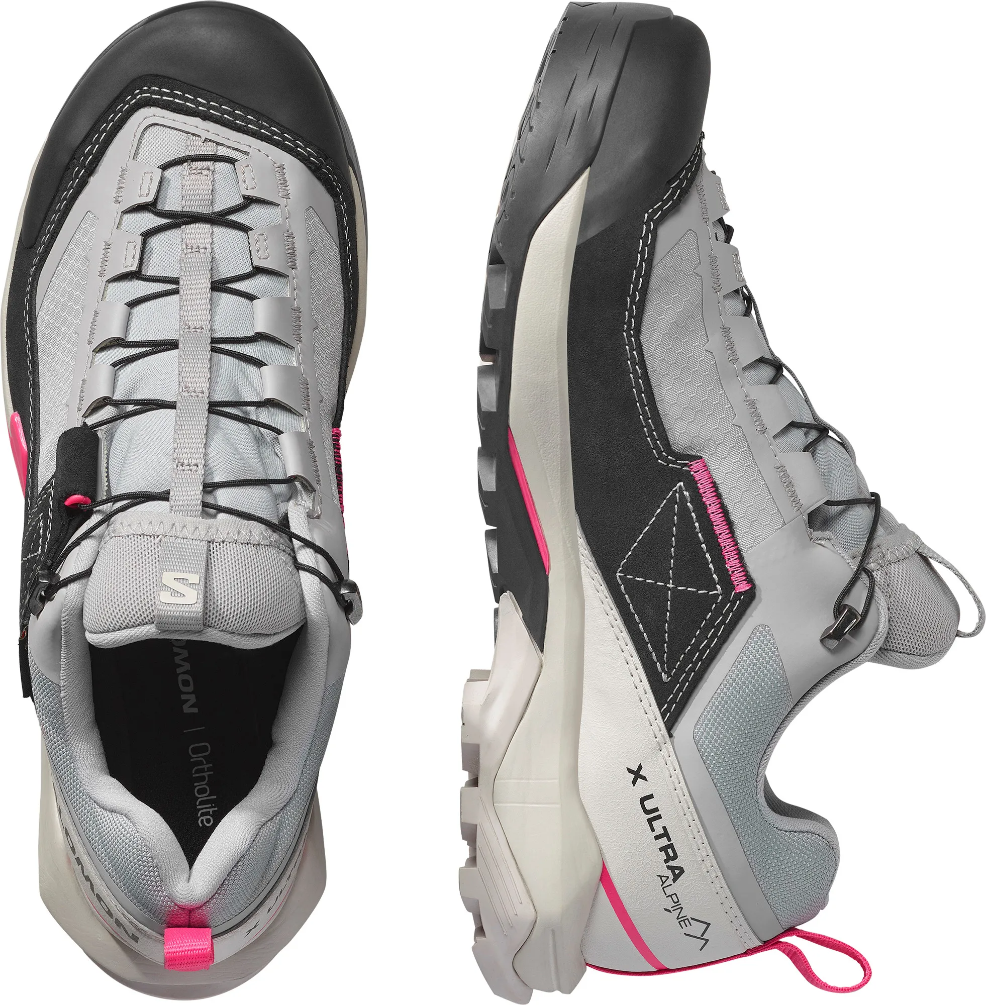 Salomon Women's X Ultra Alpine GORE-TEX Aloe/nine Iron/rouge Red