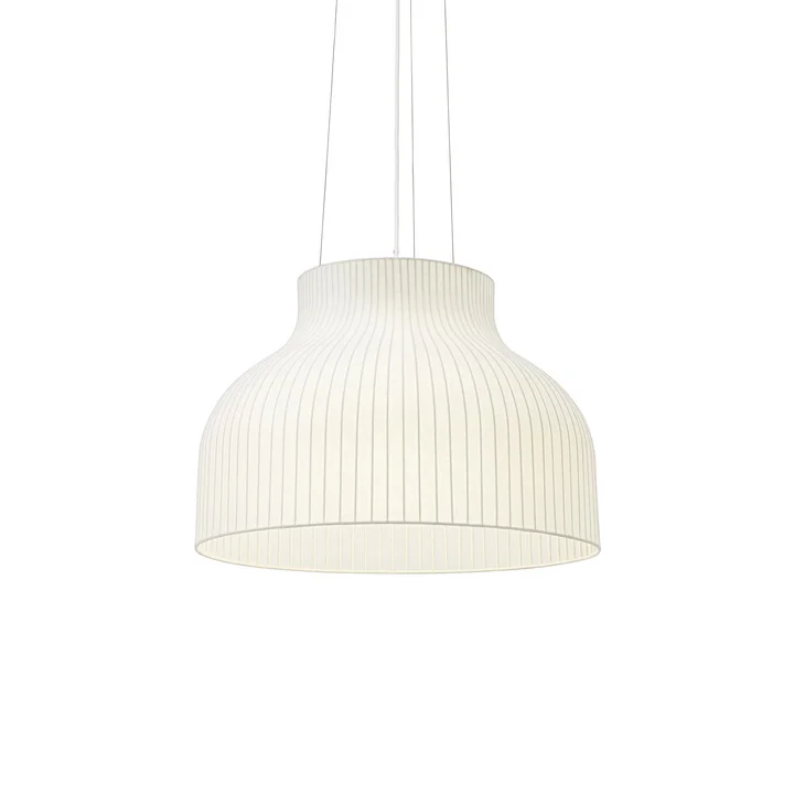 Muuto - Strand Pendelleuchte offen, Ø 60 cm (inkl. Baldachin)