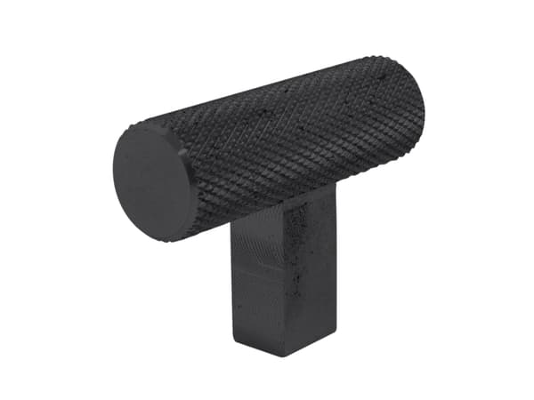 HOME It® Riflet t-greb møbelknop Ø16x50 mm matsort, 2 stk.