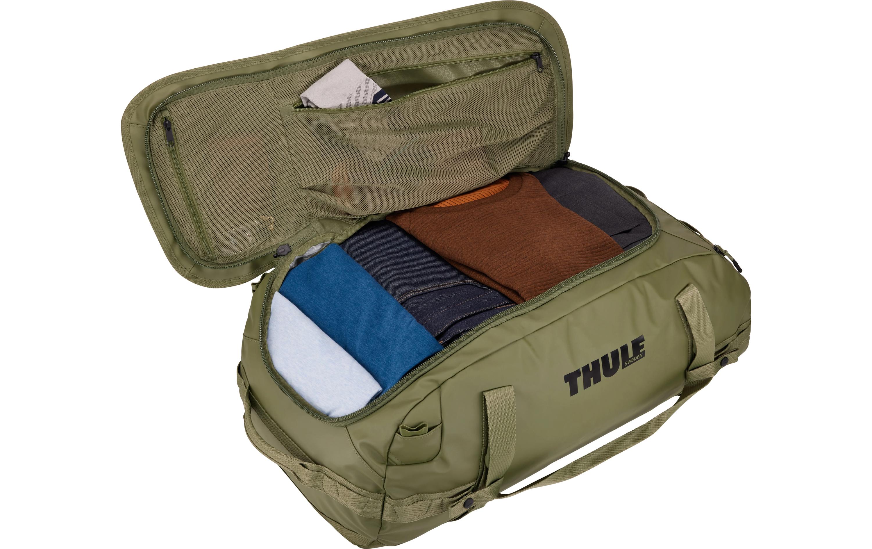 Duffle Bag Chasm 70 l, Olivine<br>Reisetasche und Rucksack in einem
