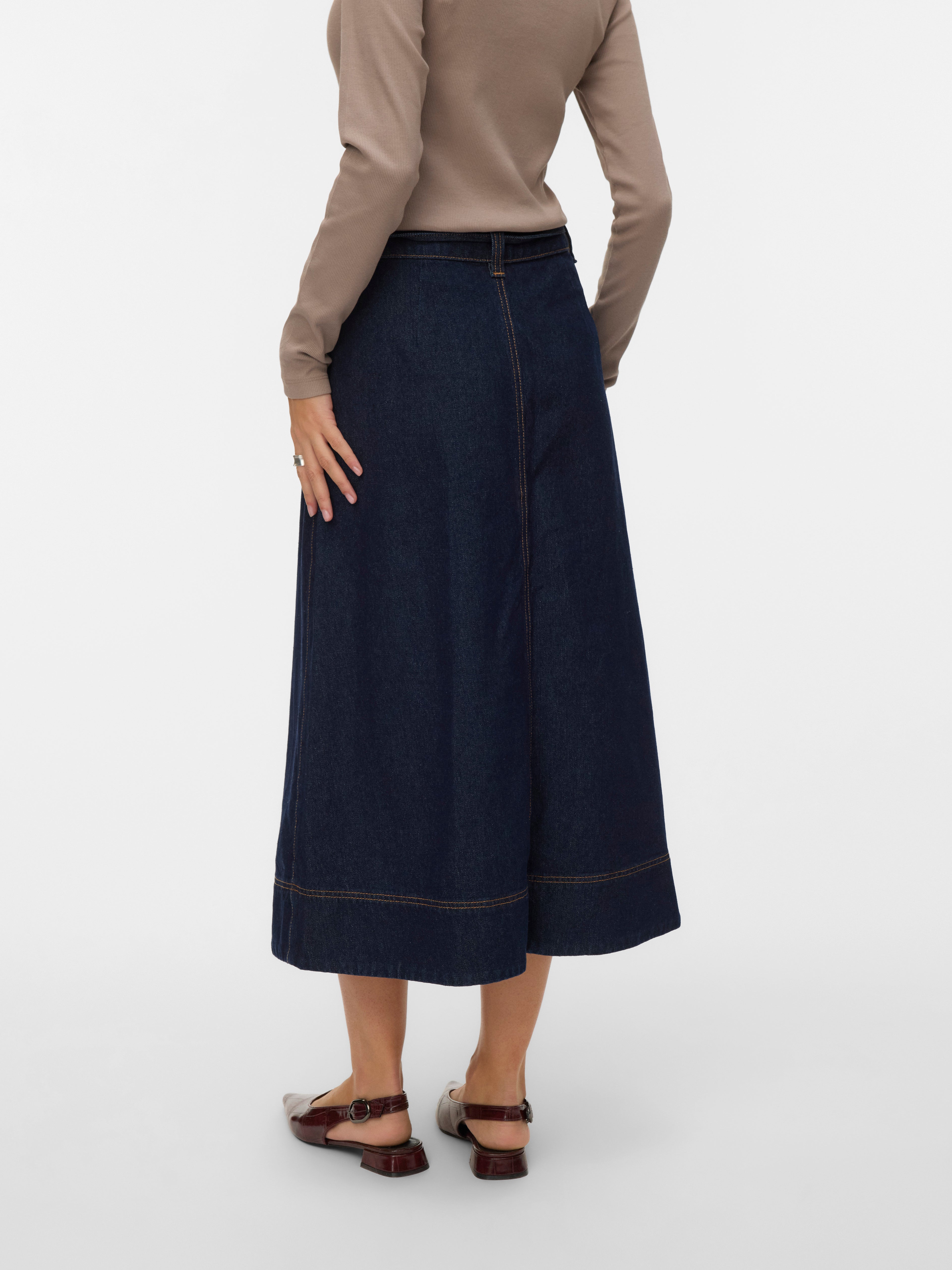 VMRUTH High waist Lange rok