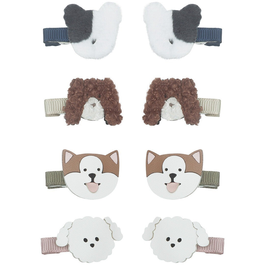 Mimi & lula haarclipjes mini puppy - 8st