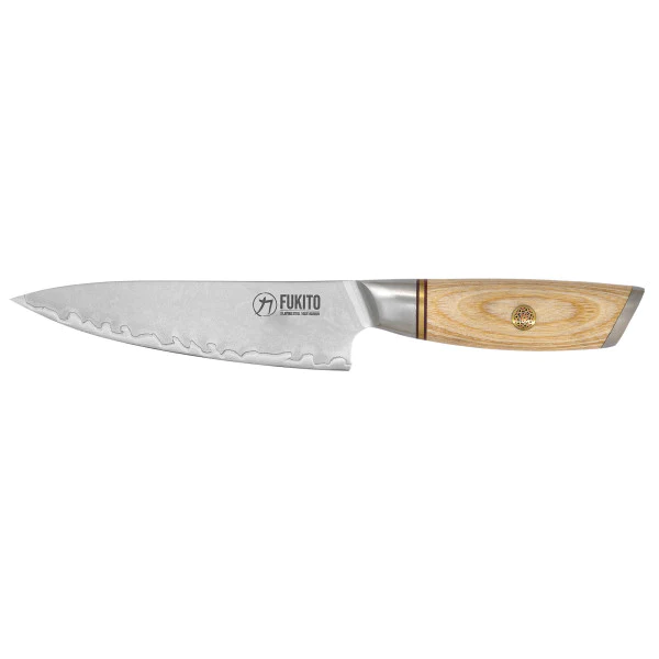 Couteau Fukito Pakka San Mai modèle Universel 13cm Fukito