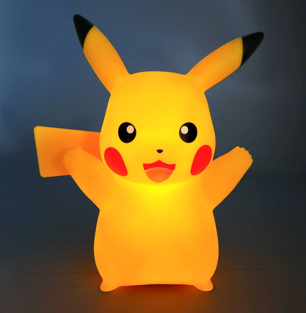 POKEMON - FIGURINE LUMINEUSE PIKACHU HAPPY 25 CM