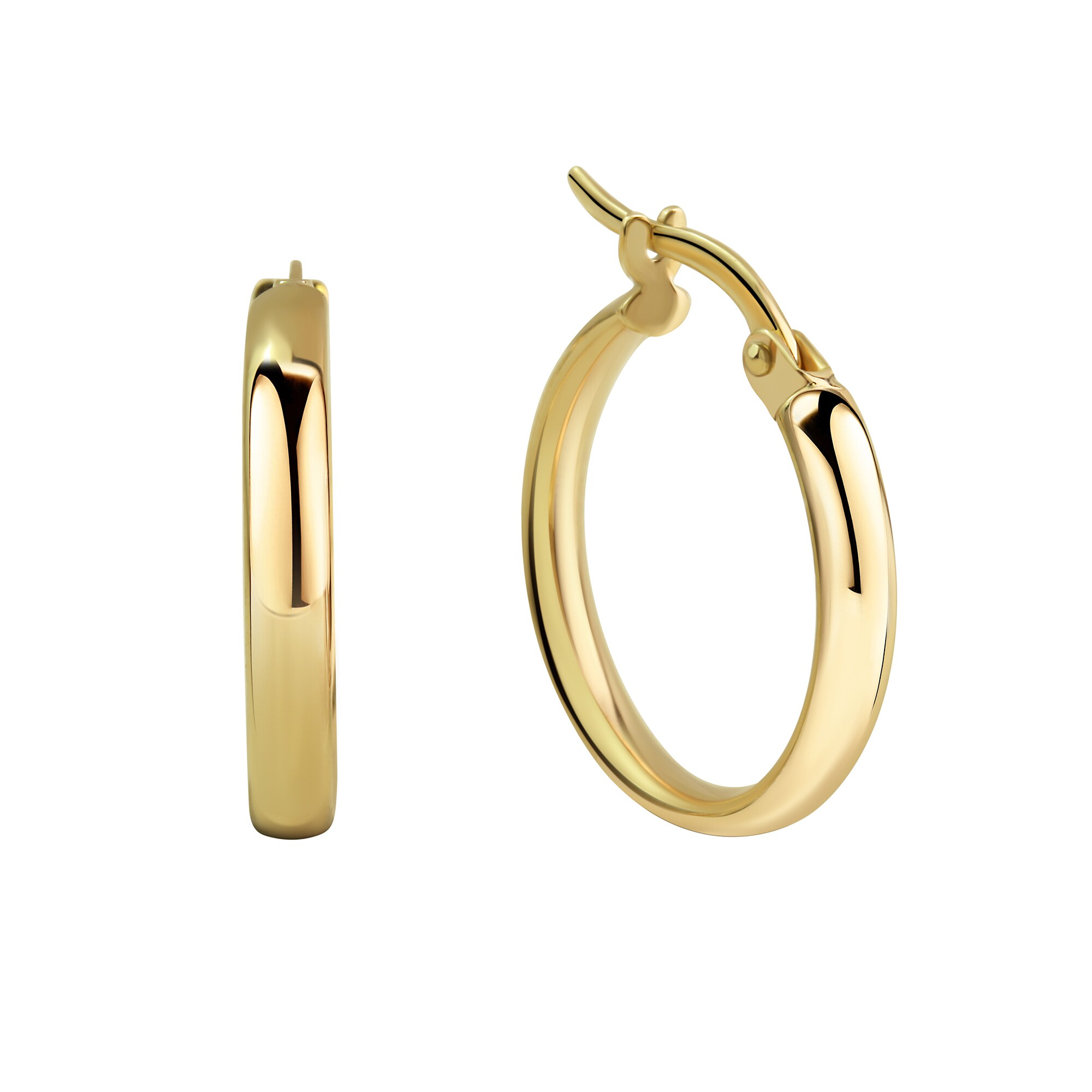 Fascination by Ellen K. Ohrringe 333 Gold 17,5mm Durchmesser