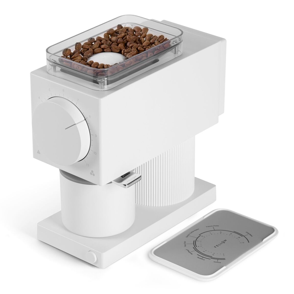 Ode Brew Grinder kaffekvern, hvit
