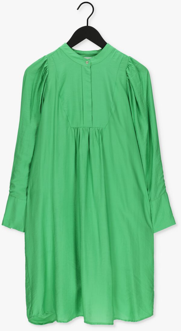 groene co'couture midi jurk callum volume dress
