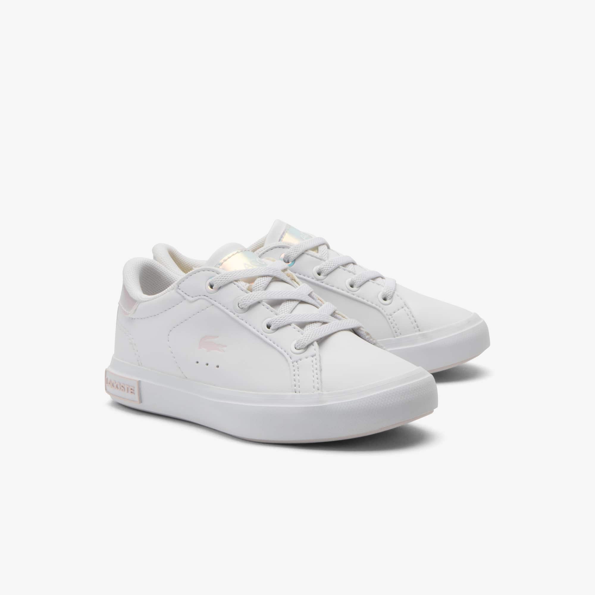 Sneakers Powercourt bébé Chaussures - Blanc - Lacoste - Enfant