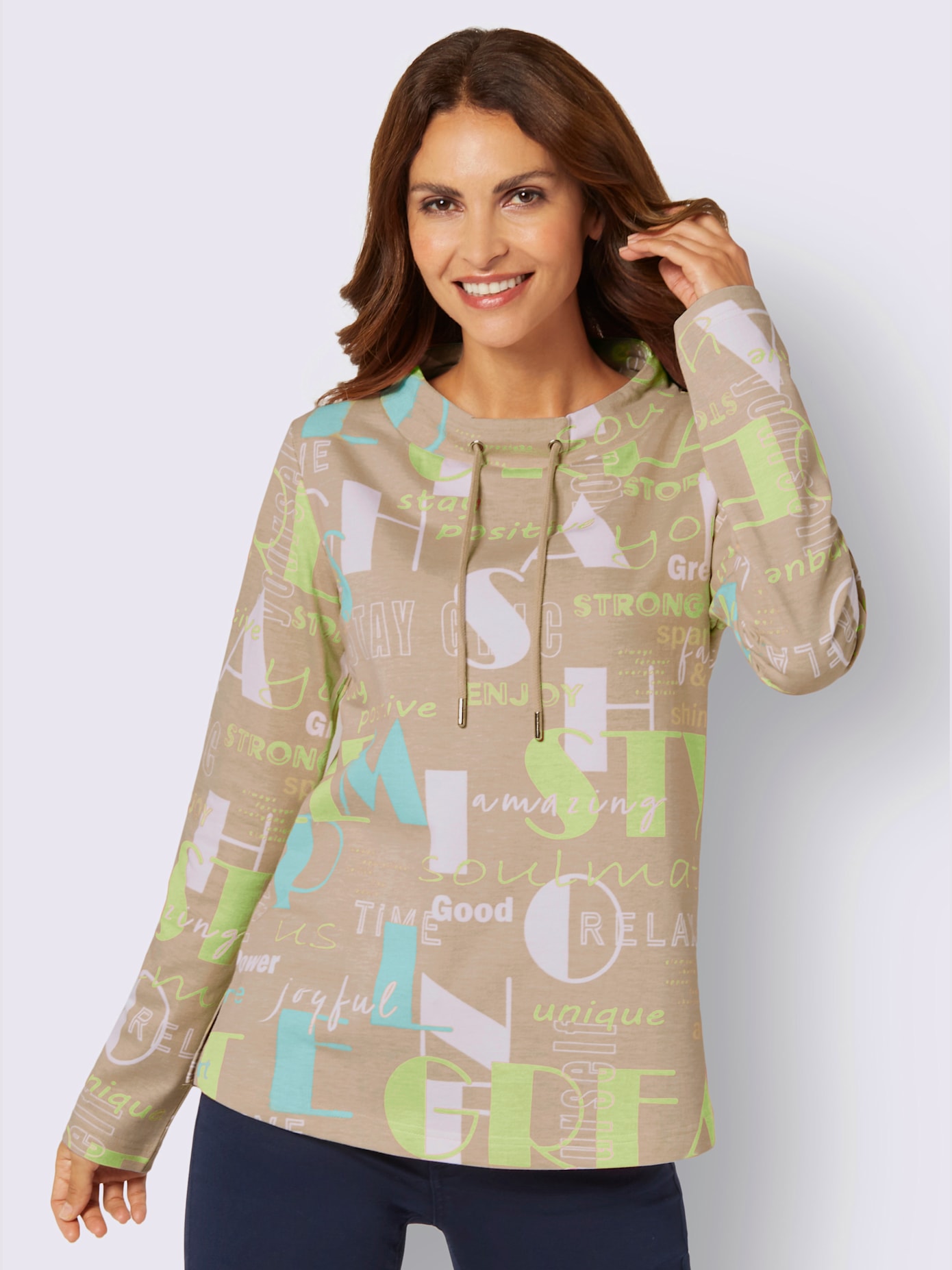 Sweat-shirt pur coton