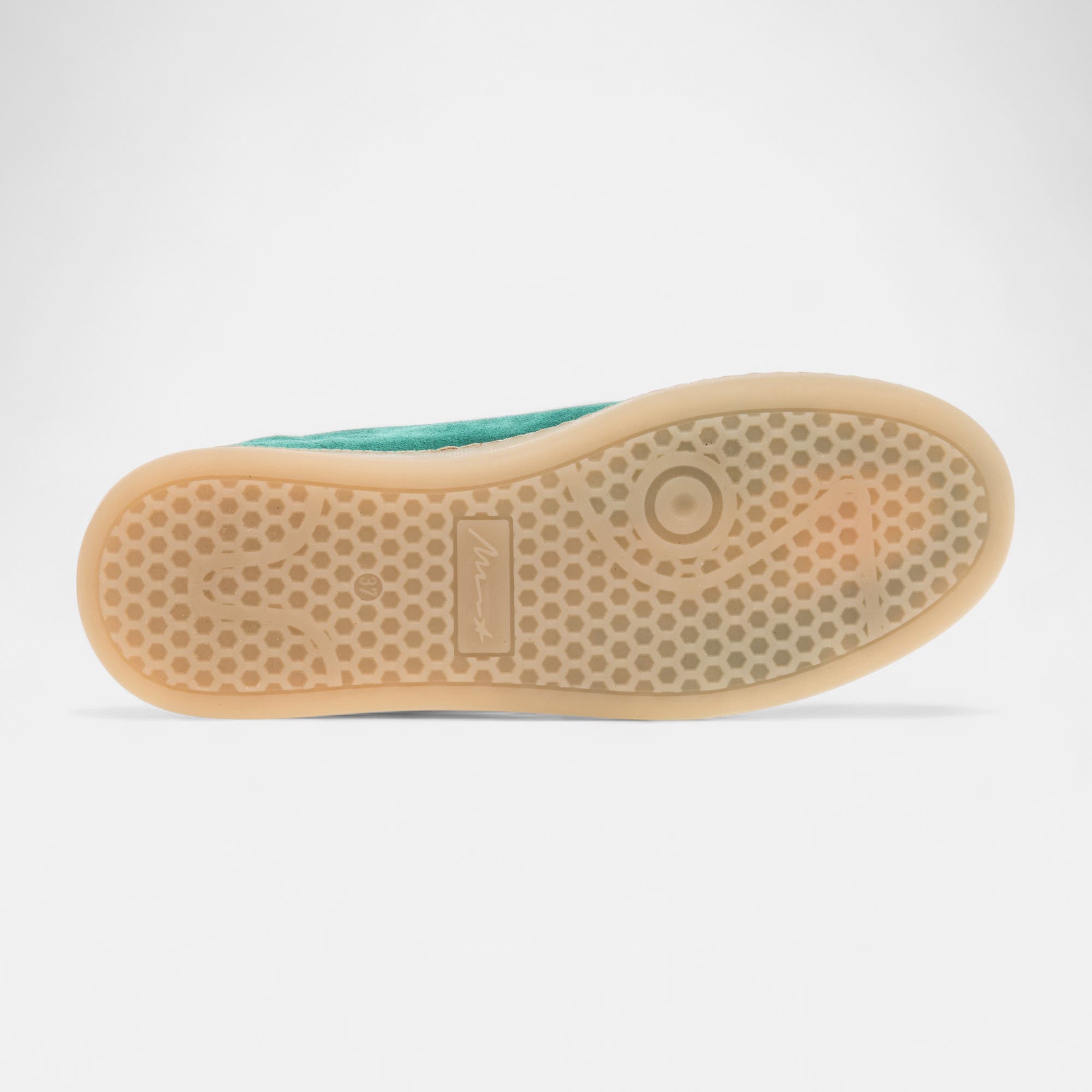 Baskets basses Femme en cuir vert