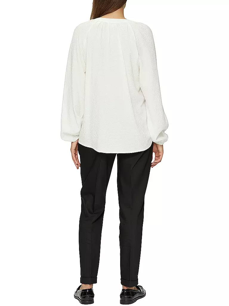 S.OLIVER Blusenshirt weiss