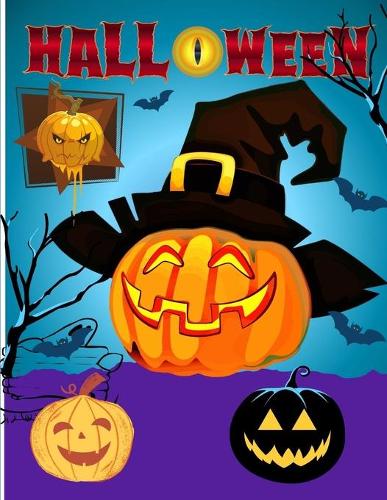 Halloween: Halloween for kids 2 3 4 5 coloring book (Paperback)
