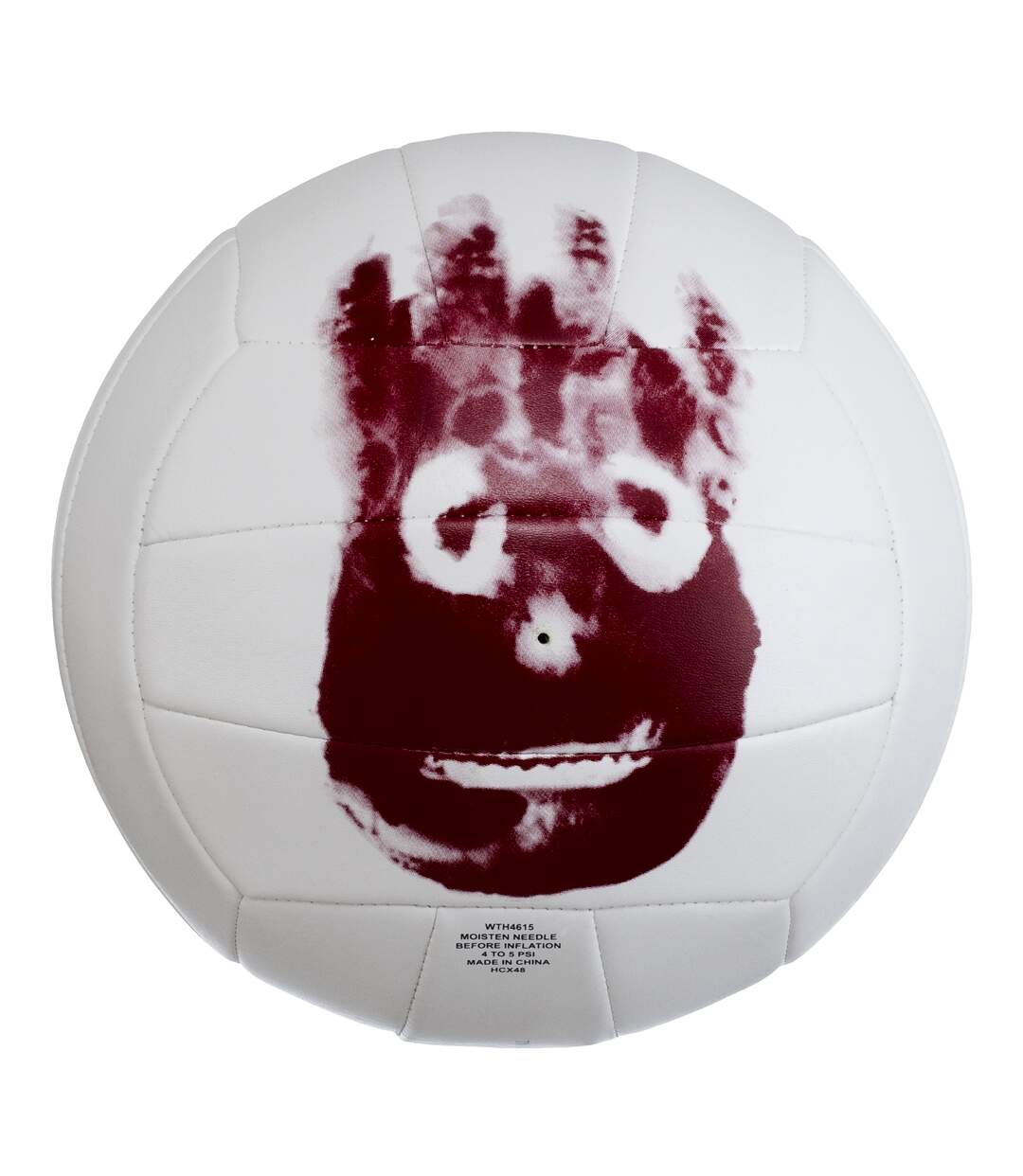 Wilson - Ballon de volley-ball CAST AWAY (Blanc / rouge) (Taille unique) - UTRD405