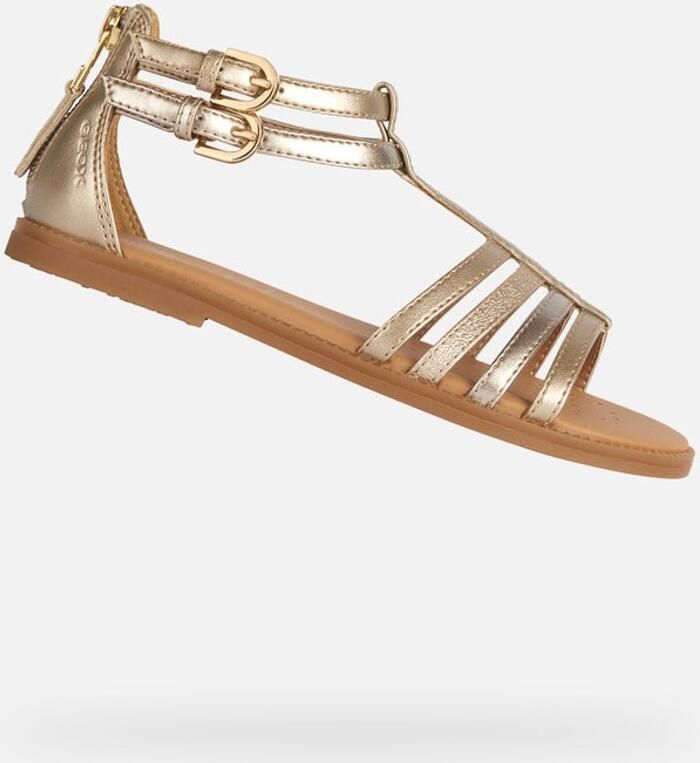 GEOX SANDAL KARLY MEISJES Sandalen PLATINA