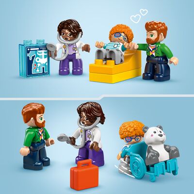 LEGO DUPLO Town 10449 For første gang: Besøk hos legen