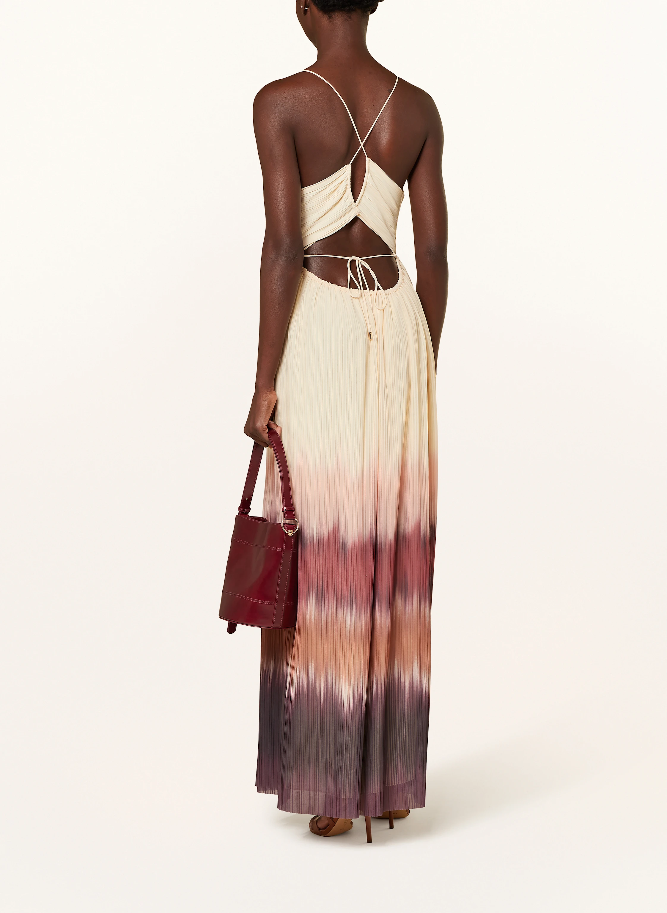 ba&sh Kleid WILA mit Plissees
