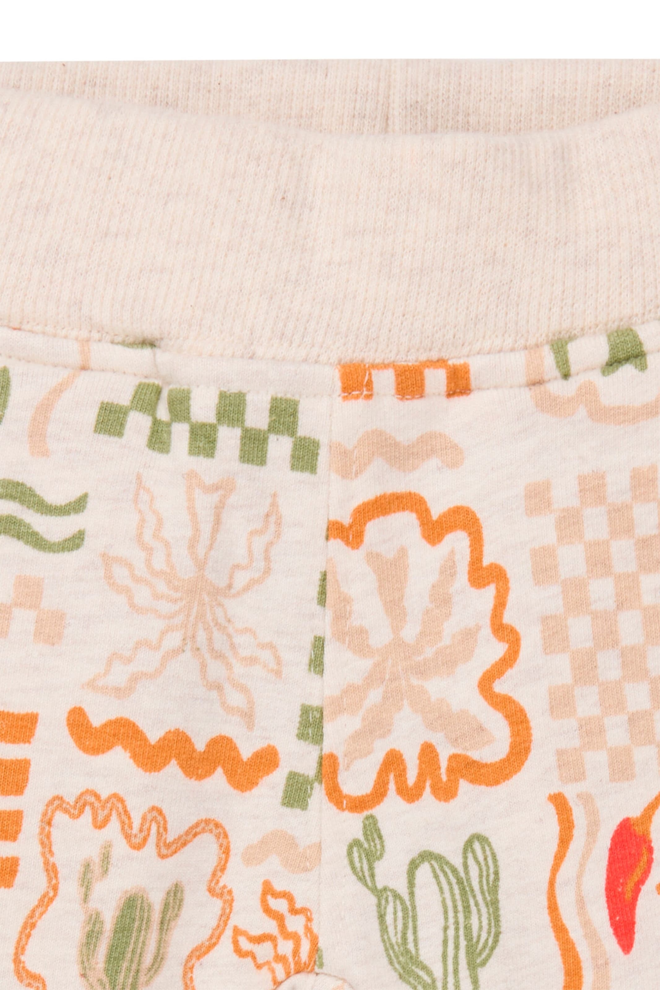 Noppies Baby Hose Oka Tropical pattern Off white