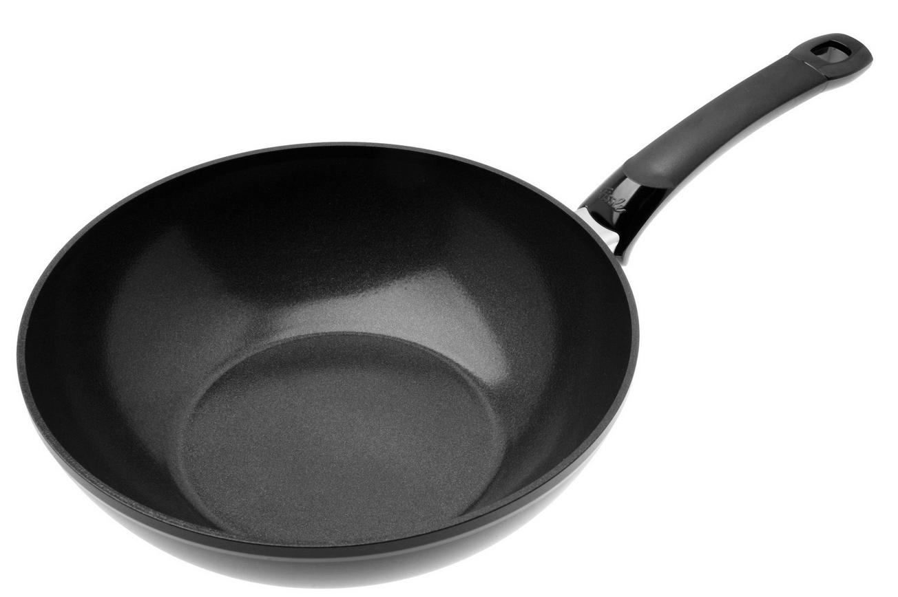 Fissler Ceratal 100-821-28-100 Orbit Black, wok, 28 cm