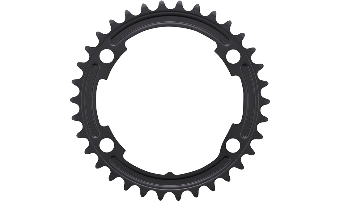 Shimano frontklinge 105 R7000 34t sort