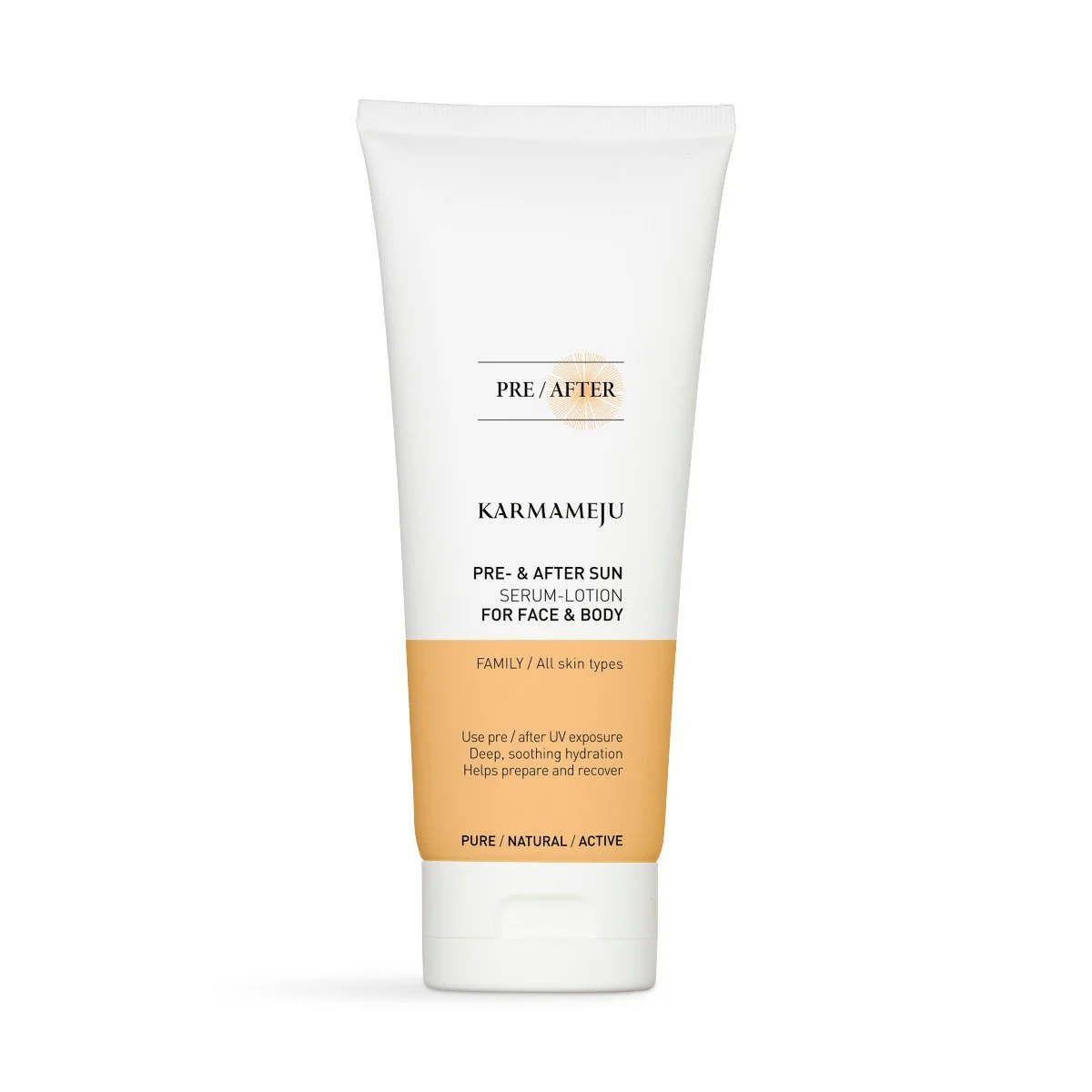 Karmameju  Sun pre- & after creme - 200 ml.