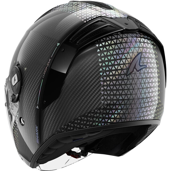 Shark - Casque RS Jet Carbon Ikonik Noir / Rainbow / Brillant