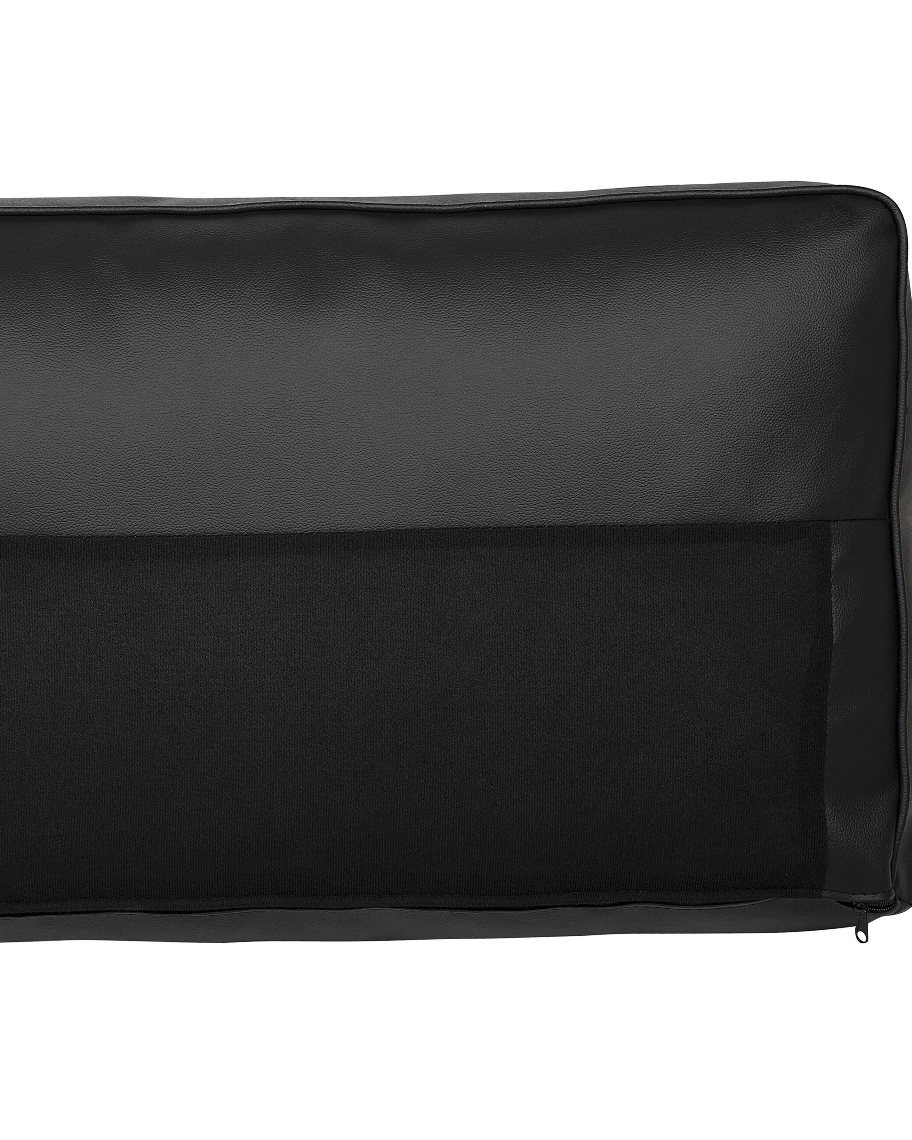 Fauteuil SAVALEN Leer Zwart