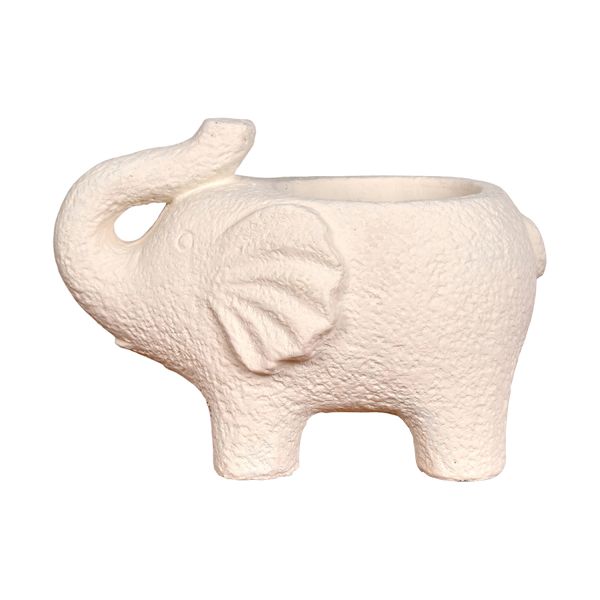 Opjet Olifant Decoratie - Ecru
