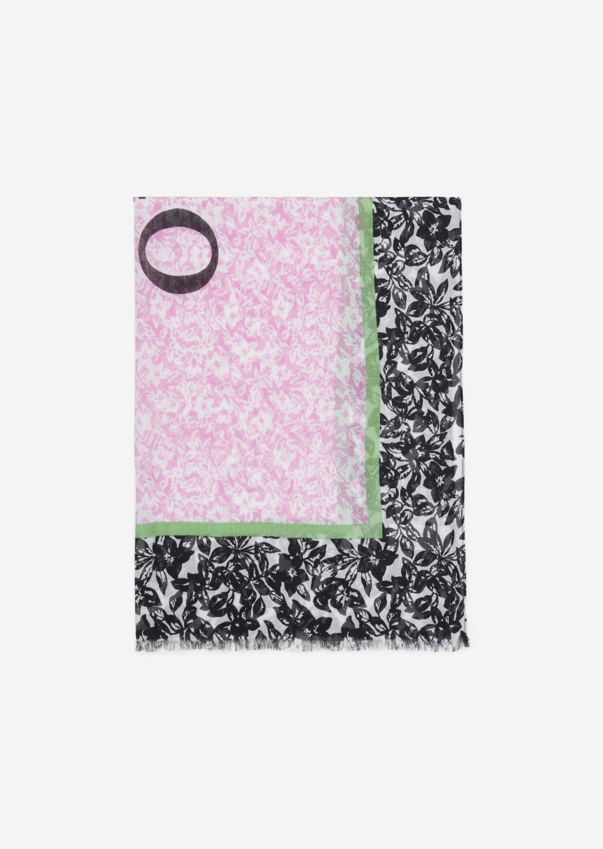 Schal mit Allover-Printmit Tencel™ Lyocell
