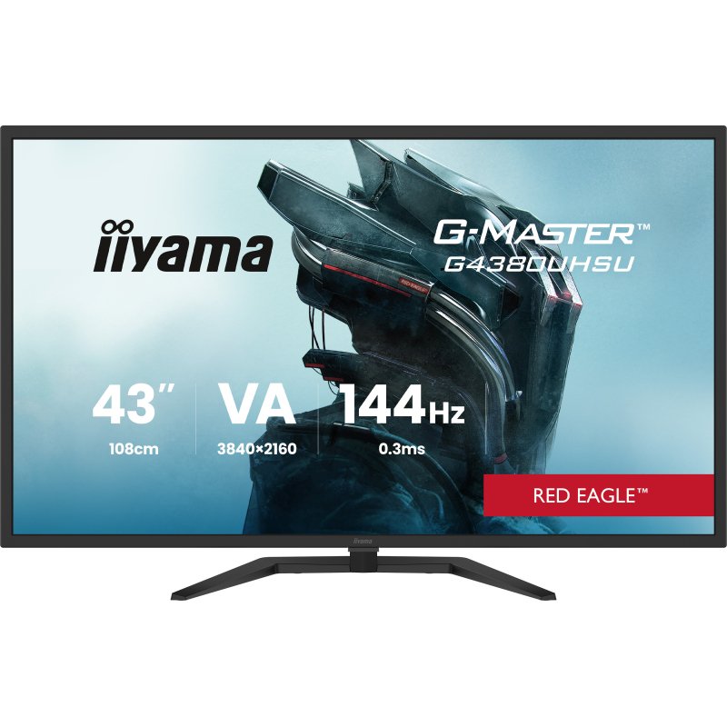 iiyama G-MASTER G4380UHSU-B2 écran plat de PC 108 cm (42.5