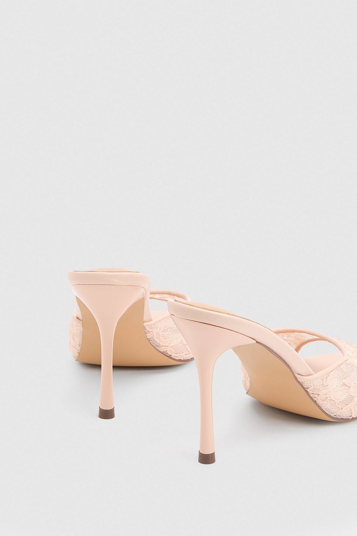 KarenMillen Mule À Bout Ouvert En Dentelle