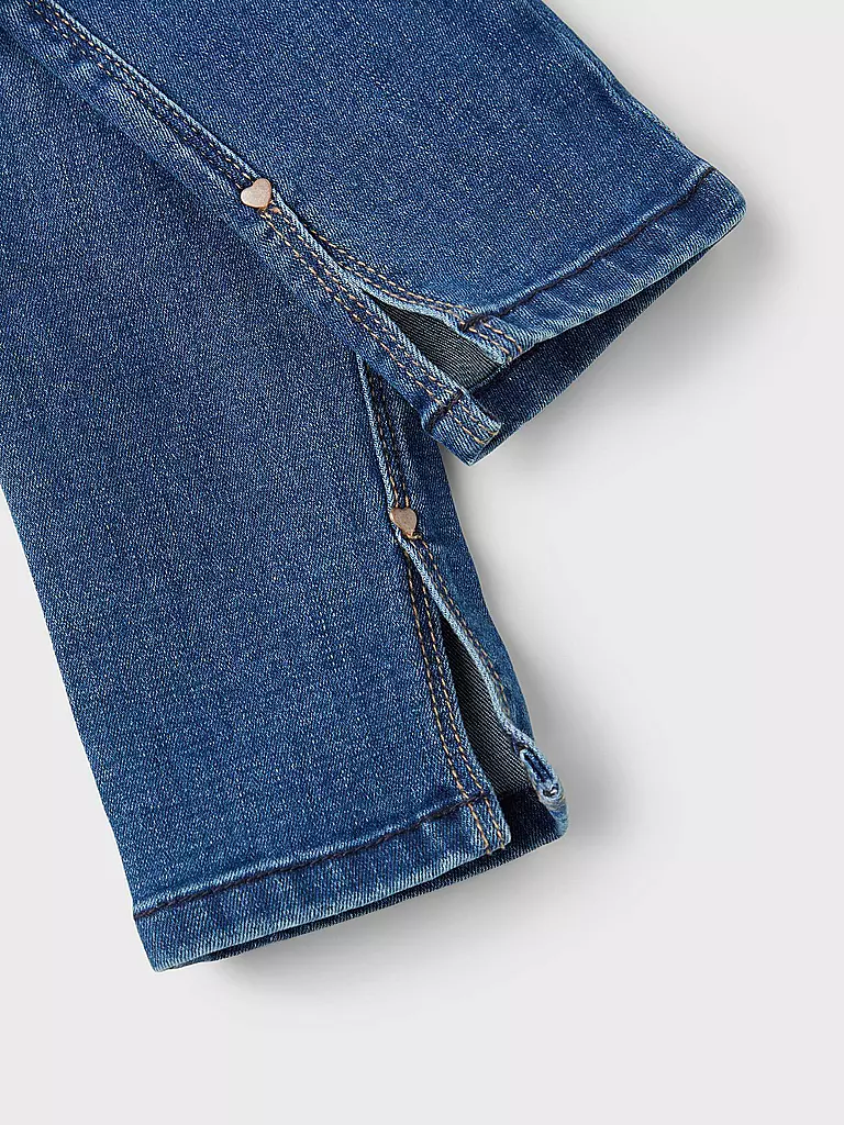 NAME IT Mädchen Jeans Slim Fit NKFPOLLY  dunkelblau