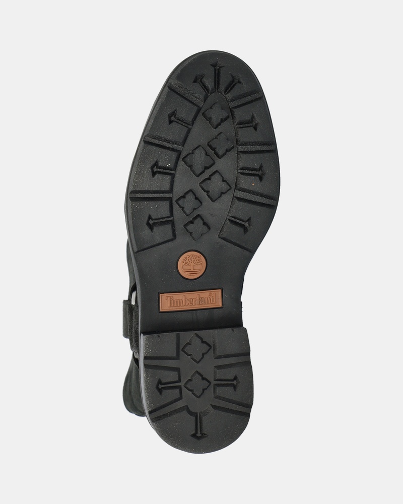 Timberland Tall Pull On Bikerboots  - zwart