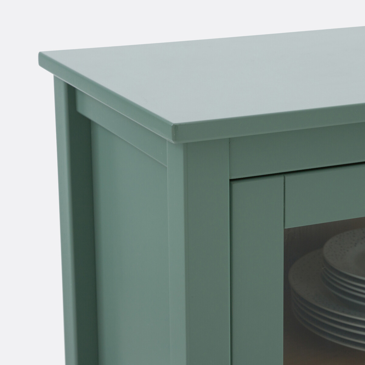 LA REDOUTE INTERIEURS<br>Vitrine de 3 portas em pinho e MDF, 160 cm de comprimento, Alvina