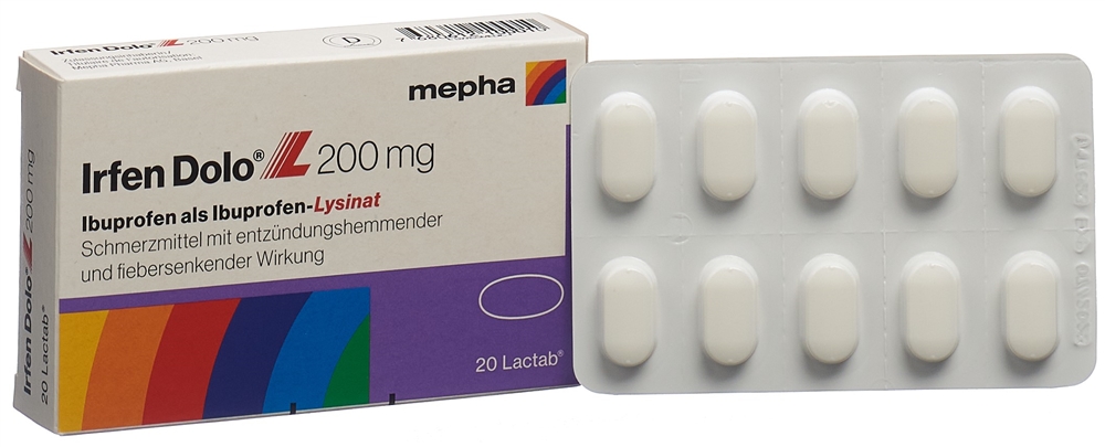IRFEN L Lactab 200 mg Blist 20 Stk