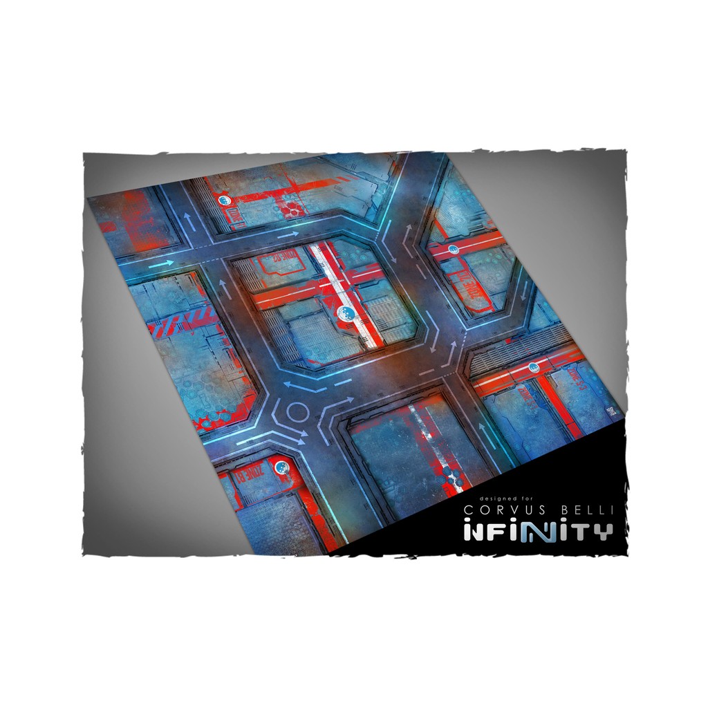 Terrain Mat Mousepad - Infinity: Panoceania- 120x120