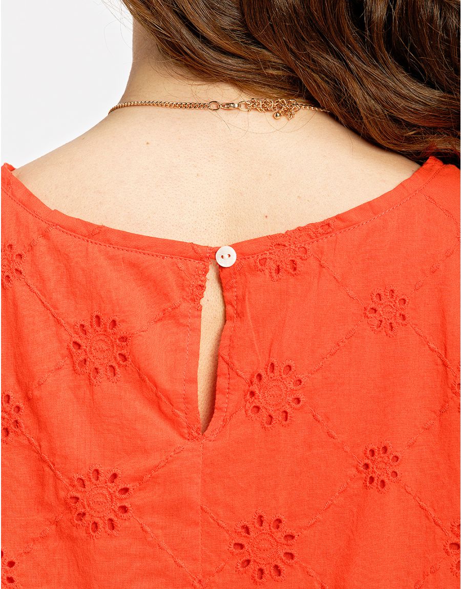 Top broderie anglaise