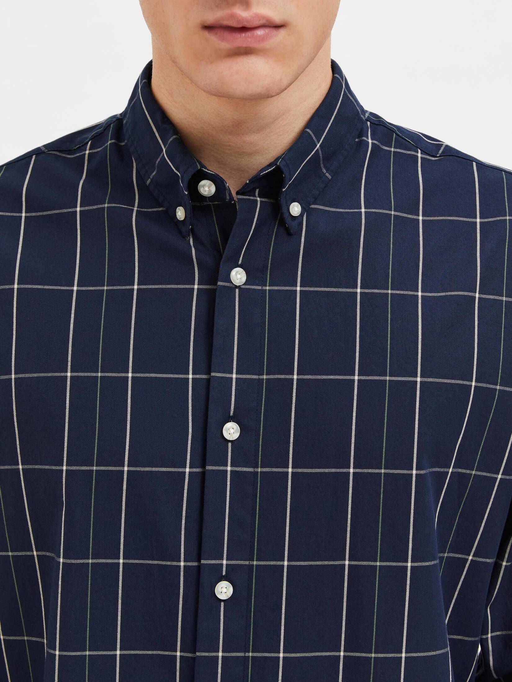 Selected Homme| Herrem Hemd SLIMTHEO Langarm