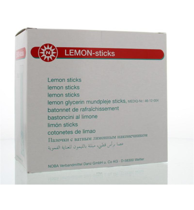 Applimed Lemon Glycerine Swabs Noba (25 stuks)