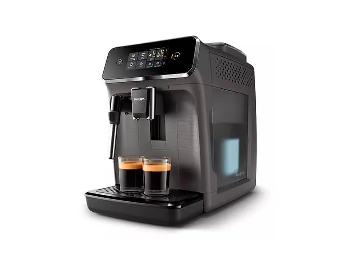 Philips Series 2200 EP2224 - Automatisk kaffemaskine med mælkeskummer - 15 bar - kashmirgrå