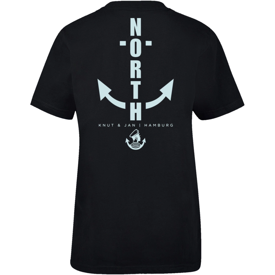 F4NT4STIC T-Shirt North Anker Knut & Jan Hamburg schwarz