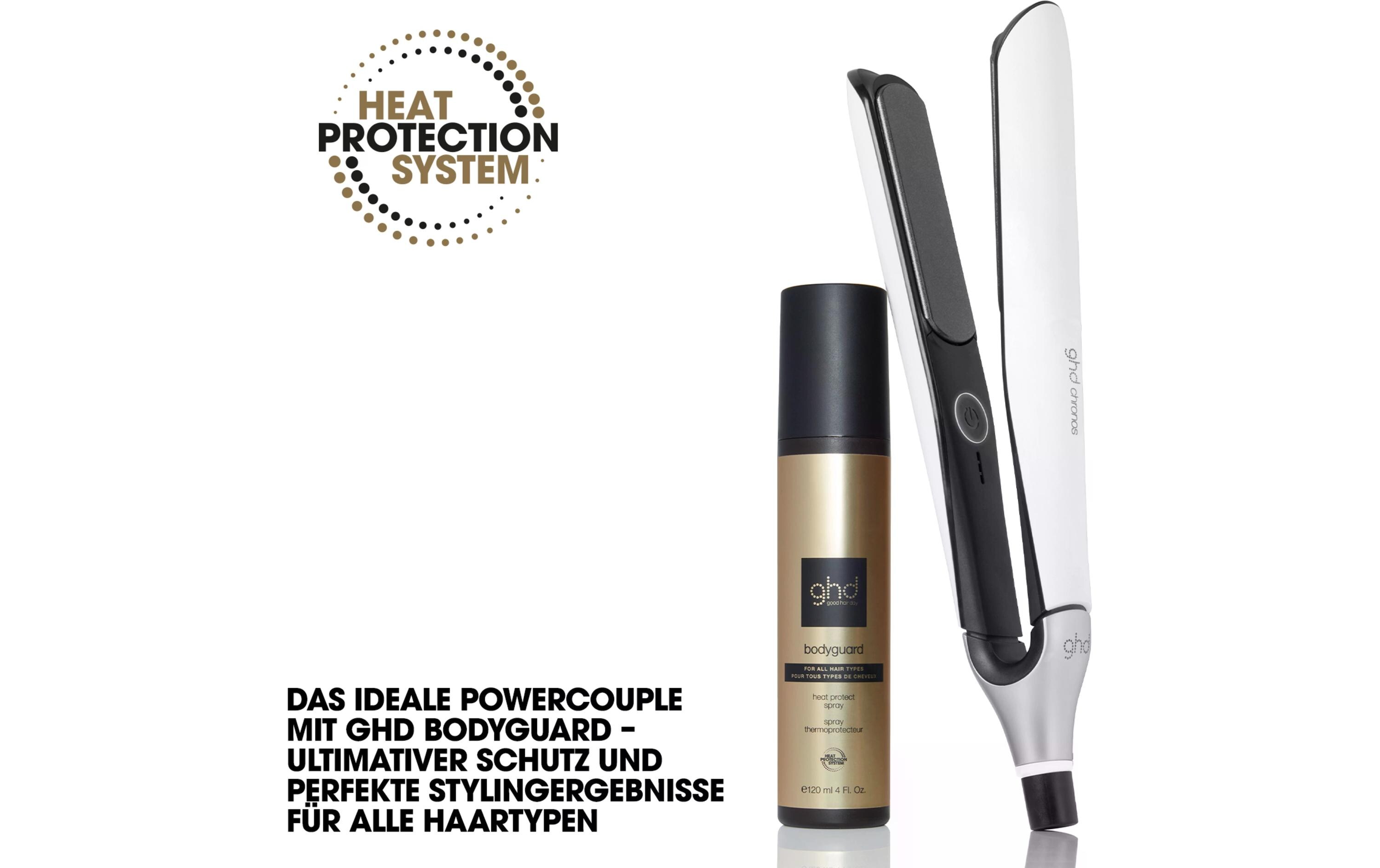 Profihaarglätter Chronos Weiss<br>Streckeisen