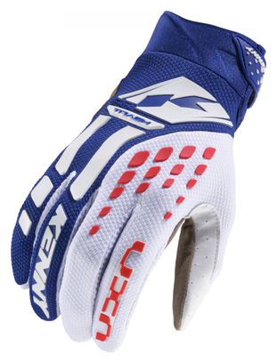 Gants Kenny Track Bleu et Rouge