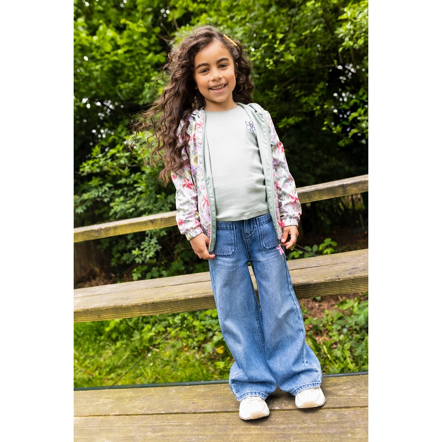 Noppies Sommer jacke Ellisville - Reversible Whitecap Gray