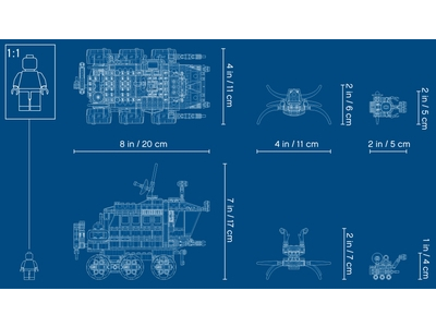 LEGO Ruimte Rover Verkenner (31107)