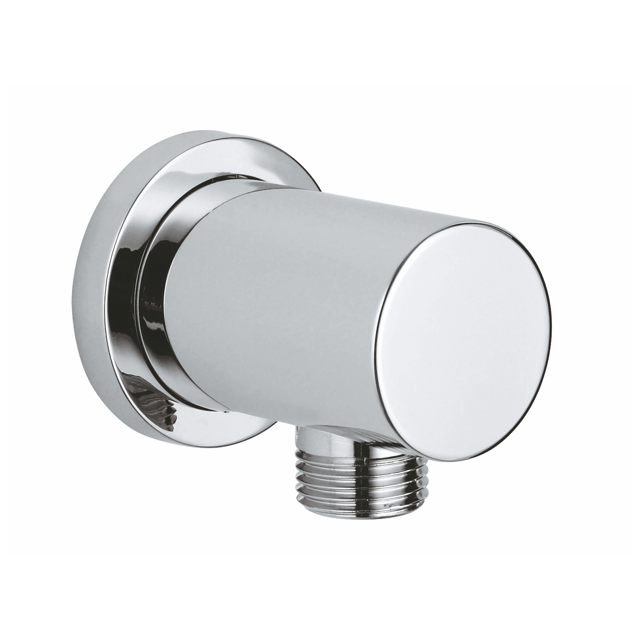 Grohe Rainshower wandaansluitbocht met ronde rozet chroom
