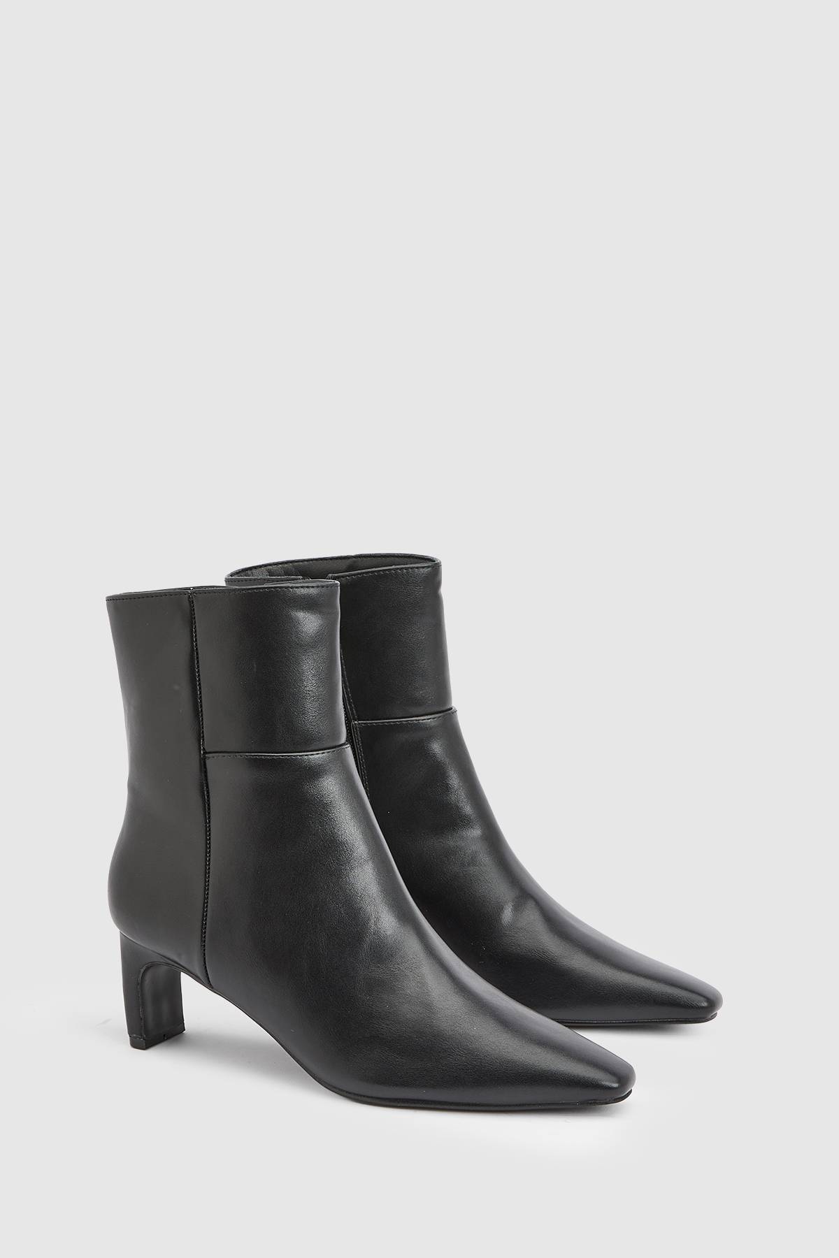 Wallis Bottines Tania À Talon Aiguille Moyen En Synthétiquecuir